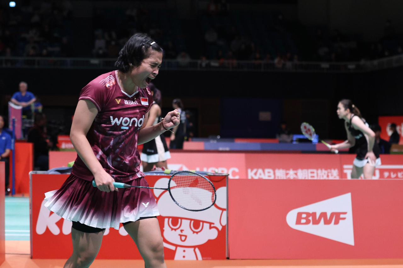Gregoria Mariska Hattrick di Kumamoto Masters Japan, BNI Kokohkan Kebangkitan Bulu Tangkis Indonesia