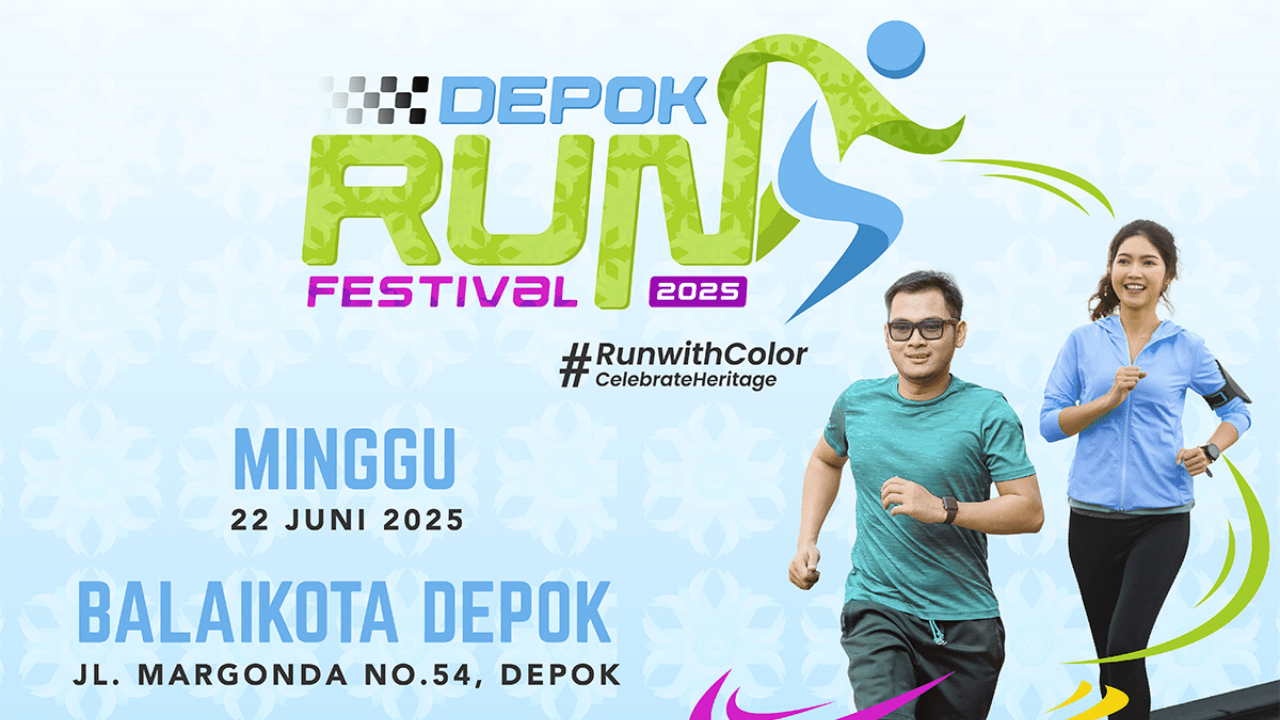 Warga Merapat! Pemkot Depok Gelar Depok Run Fest 2025 Pada 22 Juni, Total 2.500 Peserta Ikut Serta