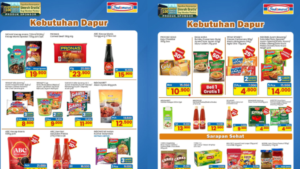 Promo Indomaret Minggu Ini Terbaru 27-30 April 2026, Diskon so Klin Detergent Rp13.900