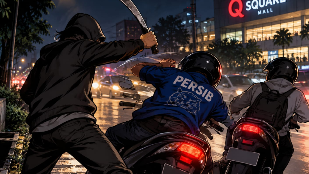 Polisi Ungkap Kronologi Suporter Persib Dibacok hingga Tewas di Cibinong, Diserang saat Jalan Pulang