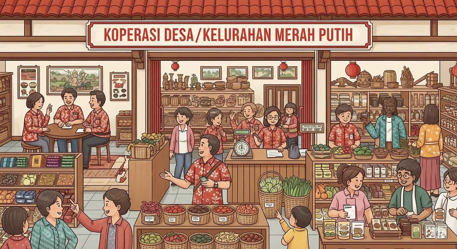 Resmi Diluncurkan! Koperasi Merah Putih Siap Guncang Ekonomi Nasional