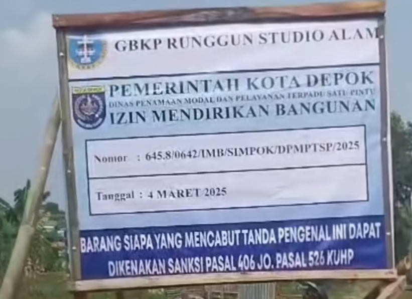 RAMAI Warga Cilodong Depok Tolak Pembangunan Gereja GBKP, Lurah Turun Tangan Redam Ketegangan