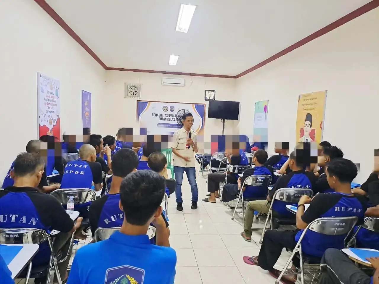 Rutan Depok Gelar Rehabilitasi NAPZA untuk Warga Binaan