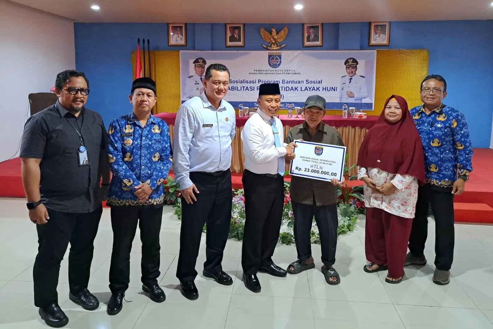 1.014 Rumah di Depok Terima Bantuan RTLH Tahun 2025