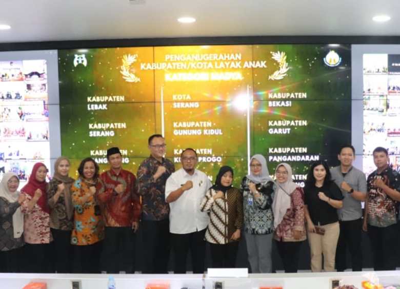Kabupaten Bekasi Raih Predikat Madya dalam Anugerah KLA 2025