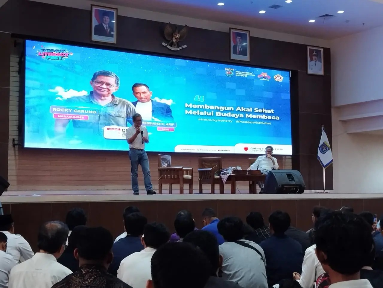 Bukan Hanya IKN, Rocky Gerung Ingin Depok Jadi Pusat Intelektual Nasional