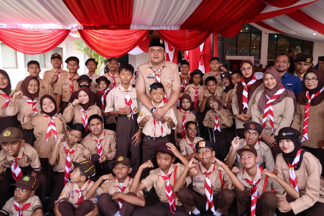 Pramuka Garuda Tembus 18.000, Bupati Bogor Semangati Generasi Emas 2045