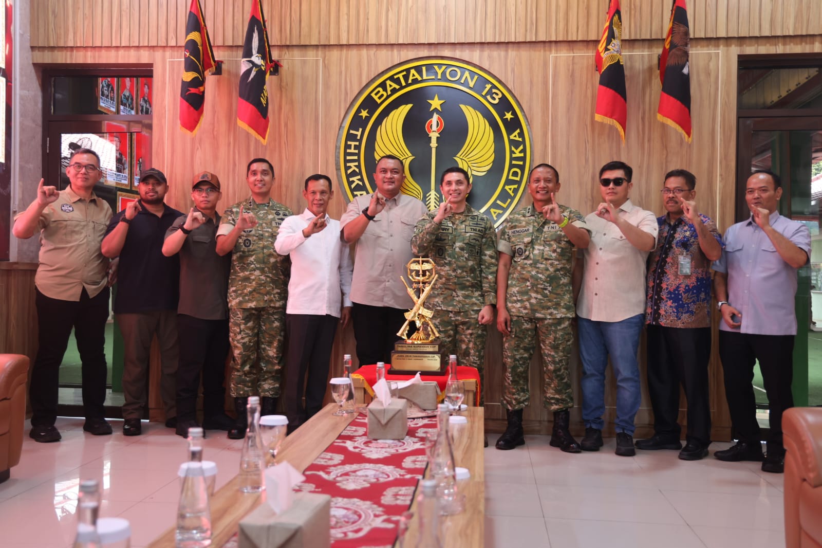 Kumpul di Markas Kopassus Kemang, Bupati Rudy Susmanto Pererat Sinergi Forkopimda Bogor