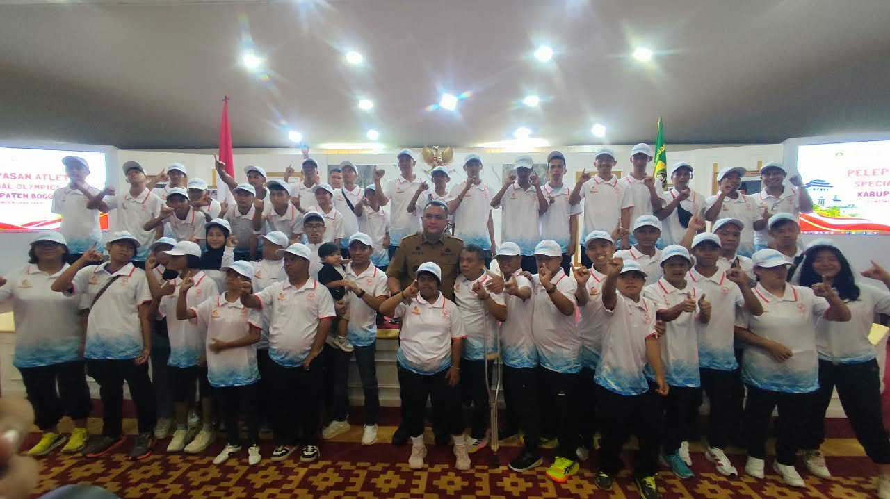 Bupati Bogor Lepas 69 Atlet SOIna Berlaga di Pesonas II 2026, Wisma Istimewa Disiapkan pada 2027