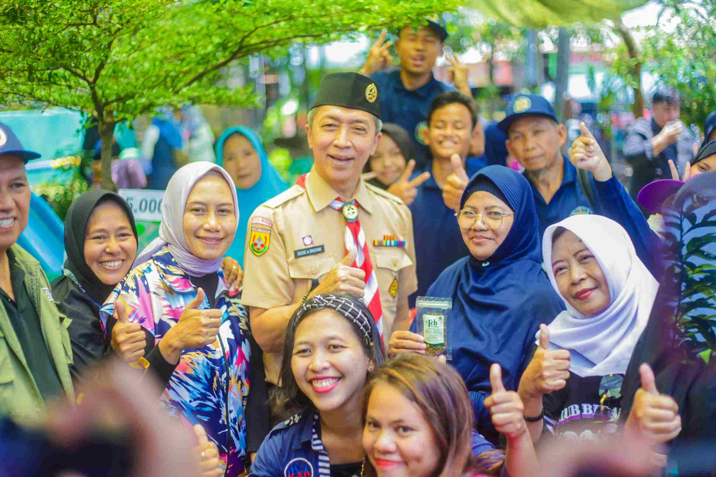 Warga Bogor Antusias di Bazar UMKM Bersama Wali Kota Dedie Rachim