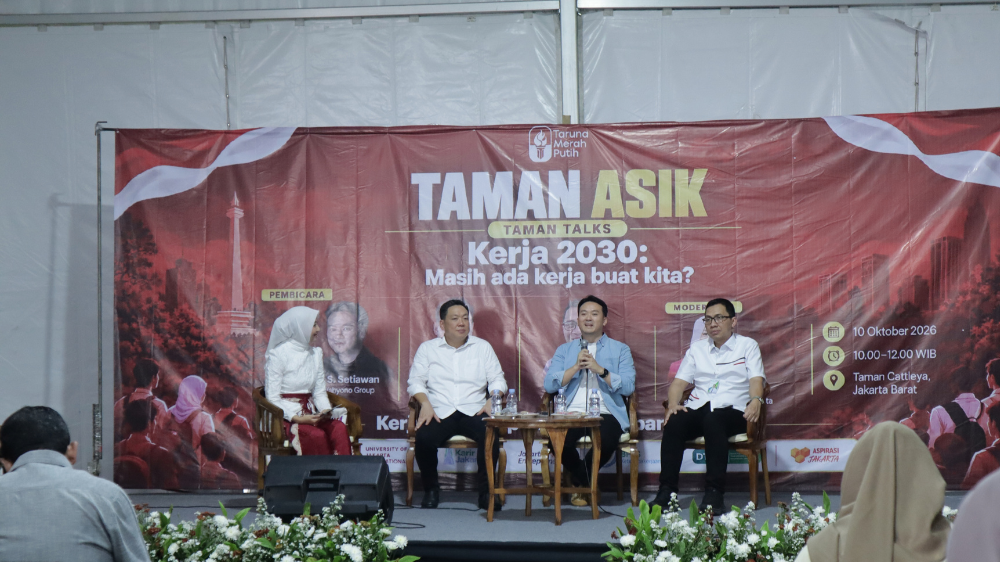 Taruna Merah Putih Ajak Gen Z Siap Hadapi AI, 170 Juta Pekerjaan Baru Diprediksi Muncul pada 2030