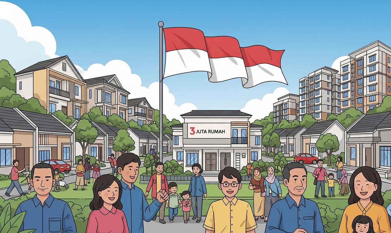 Program 3 Juta Rumah, Solusi Hunian Layak untuk Seluruh Rakyat Indonesia