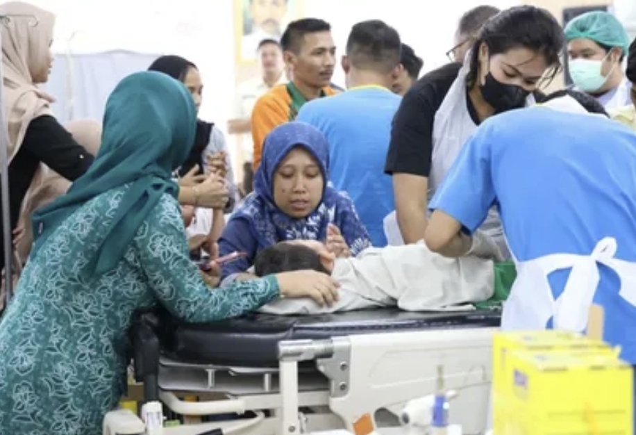 Masih Rangkaian HJB ke 543, PKK Kabupaten Bogor Beri Layanan Khitanan Massal Gratis