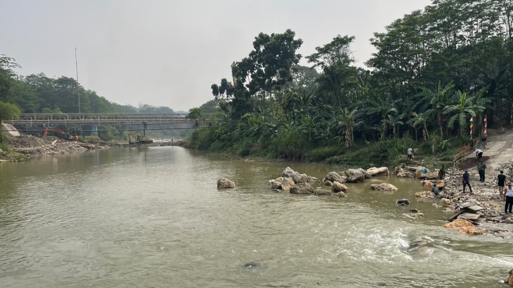 Sungai Cileungsi Kini Kembali Jernih Usai Bupati Bogor Sidak Pencemaran Limbah