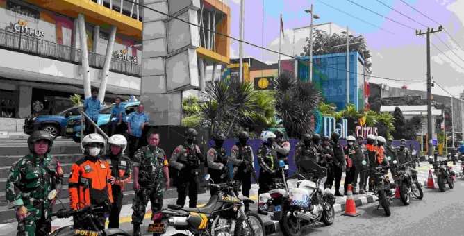 Polres Metro Depok Gelar Patroli Skala Besar untuk Jaga Kondusivitas Kota