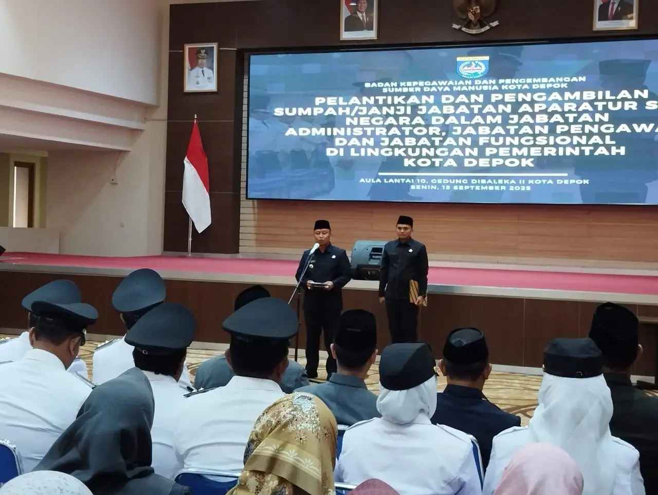 Pesan 4T dari Wali Kota Depok untuk Pejabat yang Dilantik