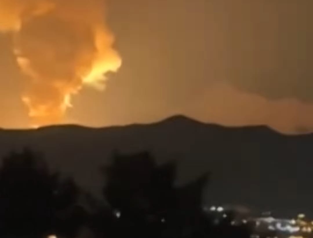 Video Serangan Udara Israel Hancurkan Situs Produksi Sentrifuge Nuklir di Khojor Iran
