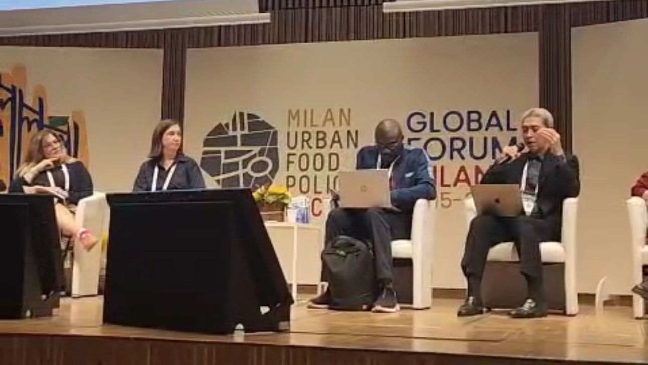 Wali Kota Bogor Dedie Rachim Wakili Indonesia di Global Forum Urban Food Policy Pact 2025 di Milan
