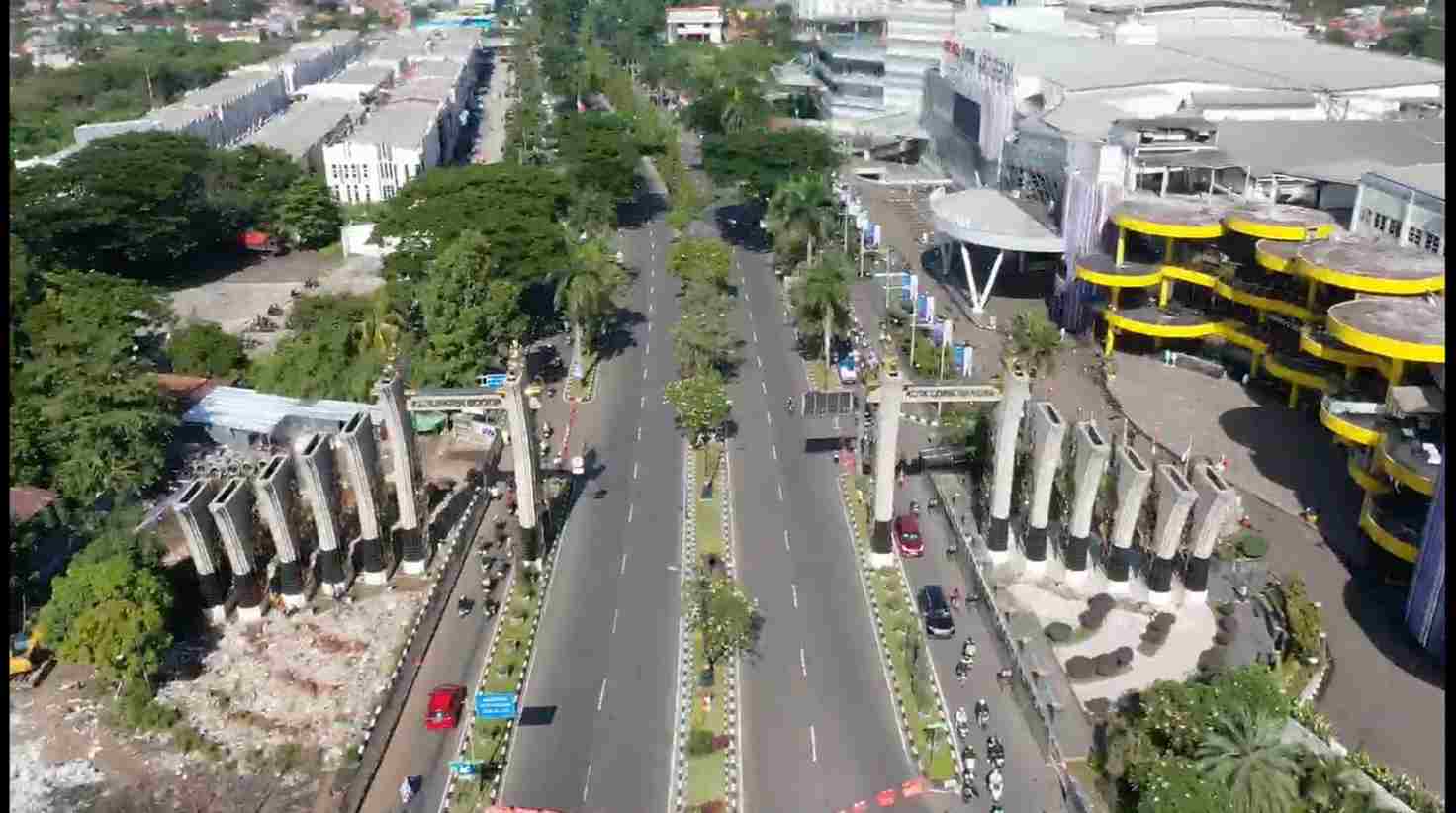 Cibinong Uji Coba Car Free Day Tegar Beriman, Warga Antusias Nikmati Udara Segar