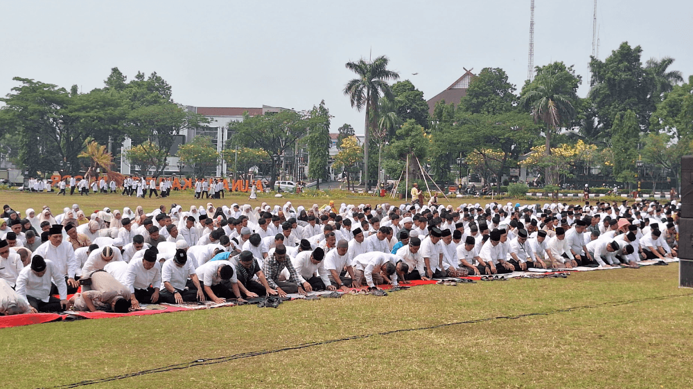 Bupati Bogor Gelar Salat Istisqa, Ikhtiar Memohon Hujan di Tengah Kemarau Panjang