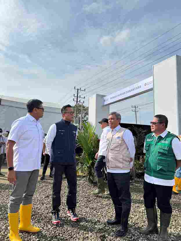 Presiden RI Meninjau Pembangunan Rumah Hunian Danantara (Huntara) di Aceh, BSN Hadir Dukung Pembiayaan Syariah