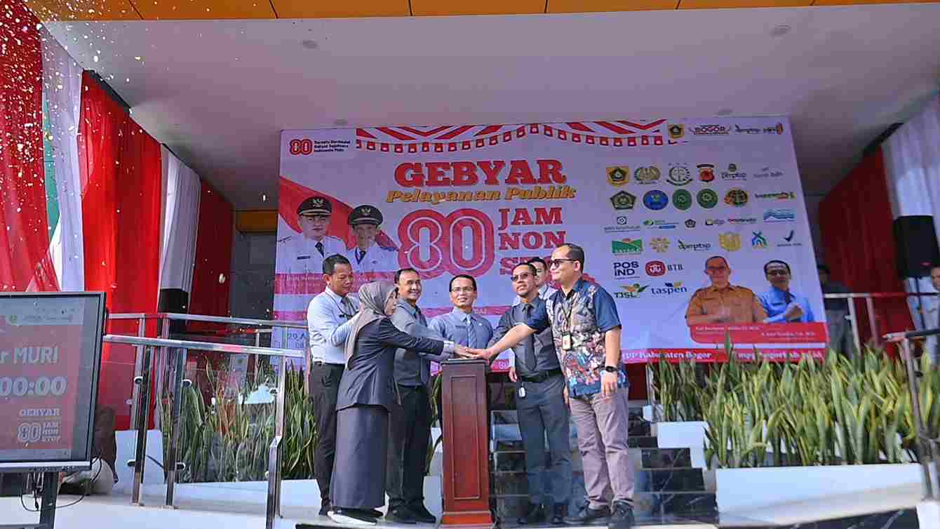 Warga Bogor Kini Bisa Nikmati Pelayanan Publik 80 Jam Tanpa Henti
