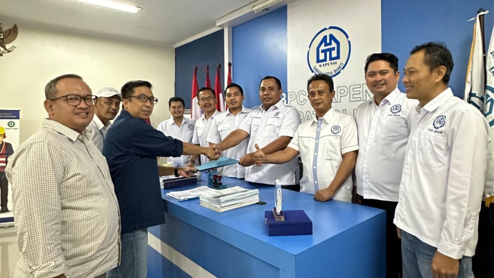 Irsan Jadi Bakal Calon Tunggal Ketua Gapensi Kabupaten Bogor Periode 2026-2031  ‎