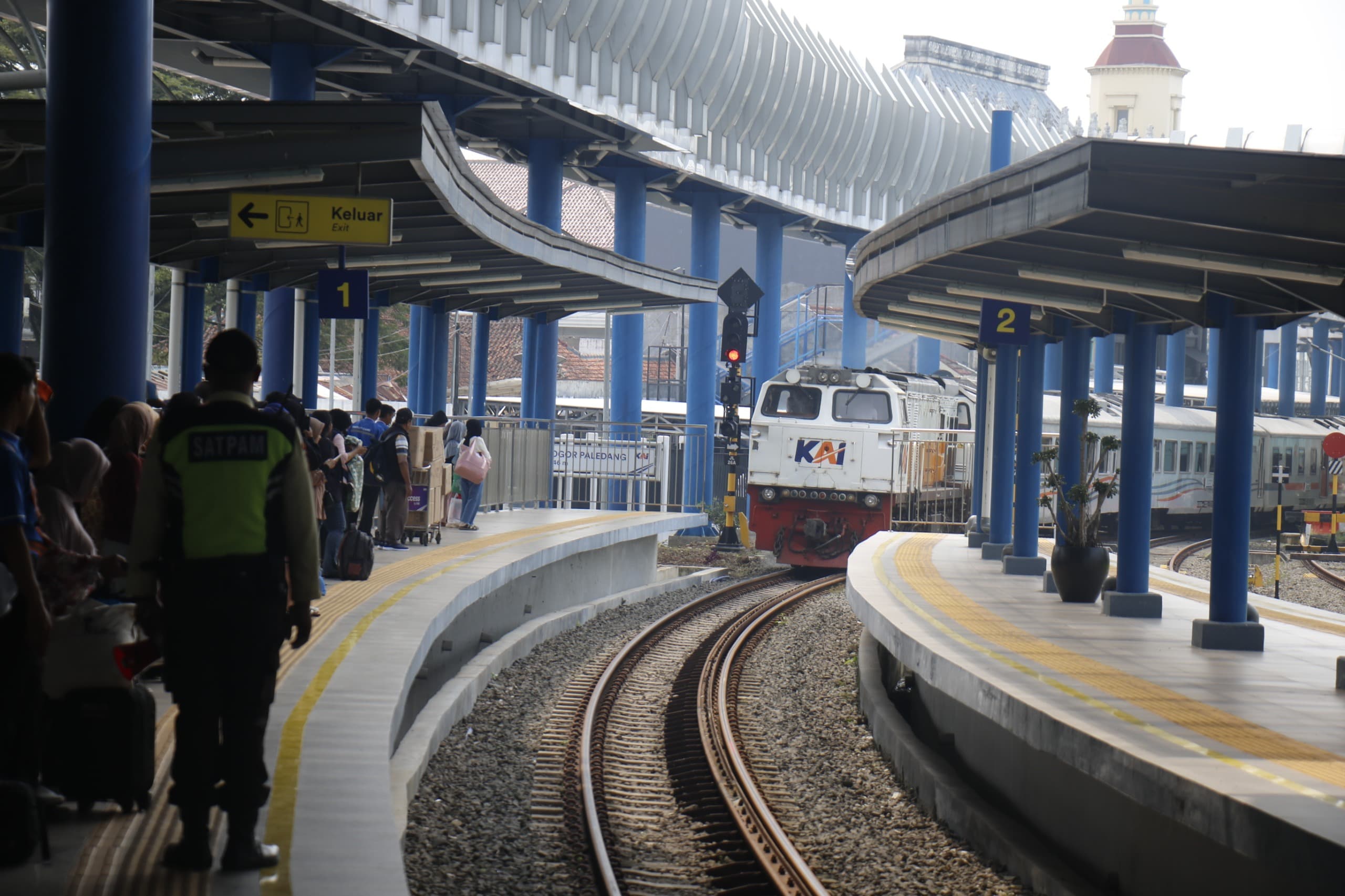 Skybridge Stasiun Bogor - Stasiun Paledang Beroperasi Mulai Lusa Mendatang