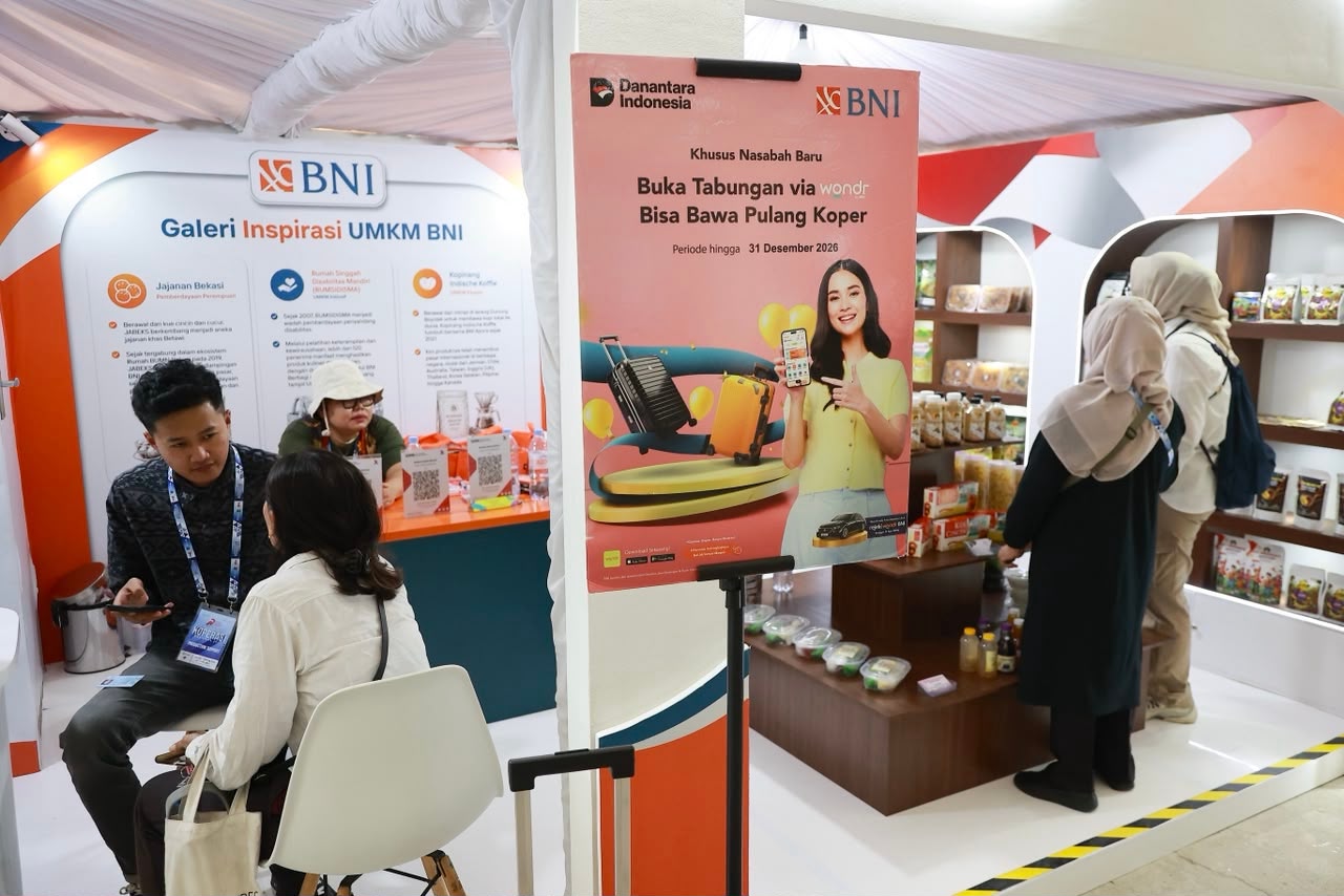 BNI Bawa Tiga UMKM Binaan ke Bulan Koperasi Indonesia 2026