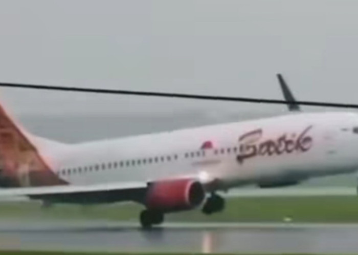 Pendaratan Miring Batik Air Soekarno: Momen Dramatis di Tengah Crosswind Bandara Soetta