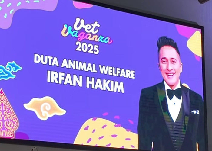 Vet Vaganza 2025 IPB! Irfan Hakim Dinobatkan Jadi Duta Animal Welfare