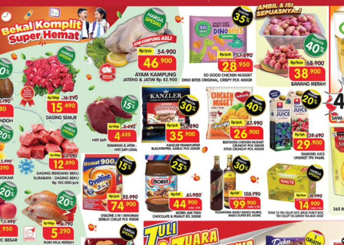 Promo Superindo Terbaru 6-9 Juli 2026, Beli Ikan Mulai Rp5 Ribuan