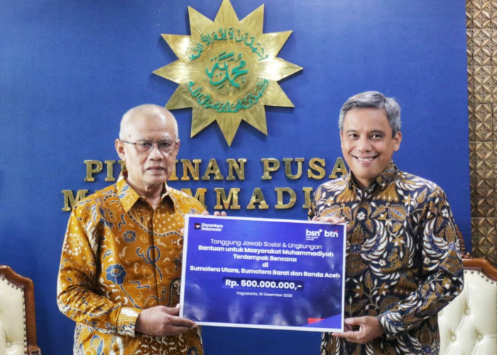 BTN Peduli Bersinergi Bersama Muhammadiyah Salurkan Bantuan untuk Korban Banjir di Sumatera