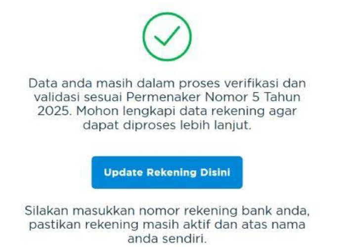 Masih Gagal Cair? Ini Arti Notifikasi Data dalam Proses Verifikasi Saat Penerima Cek BSU 2025 dan Solusinya
