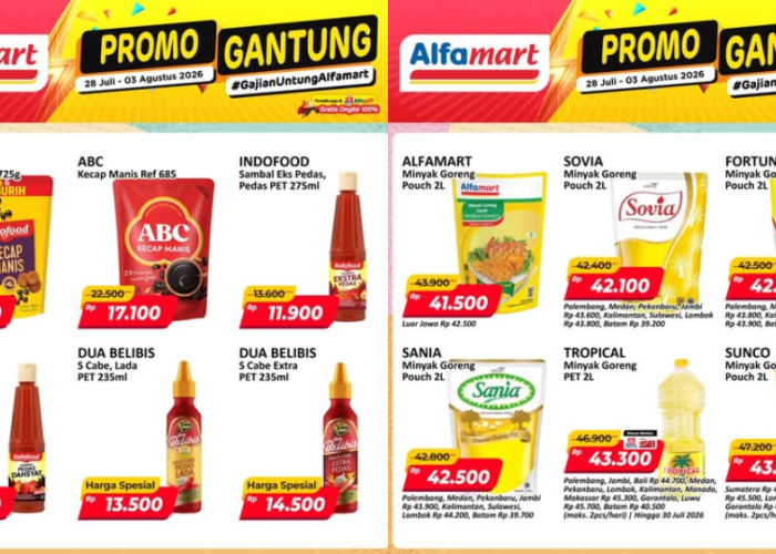 Promo JSM Alfamart Terbaru Minggu Ini 31 Juli-2 Agustus 2026, ABC Kecap Rp17 Ribuan