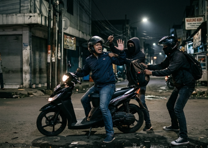 Warga Rancabungur Dibegal Usai Antar Pacar Pulang, Motor Hilang Hingga Ditodong Senpi