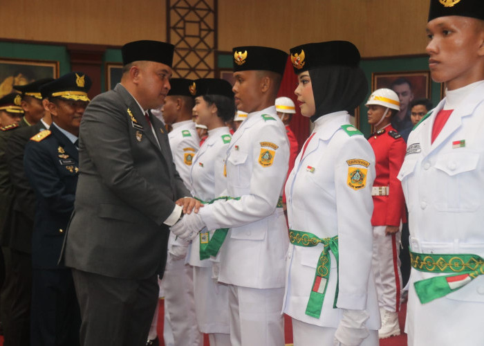 Bupati Bogor Kukuhkan 60 Anggota Paskibraka 2025 Jelang HUT RI ke-80