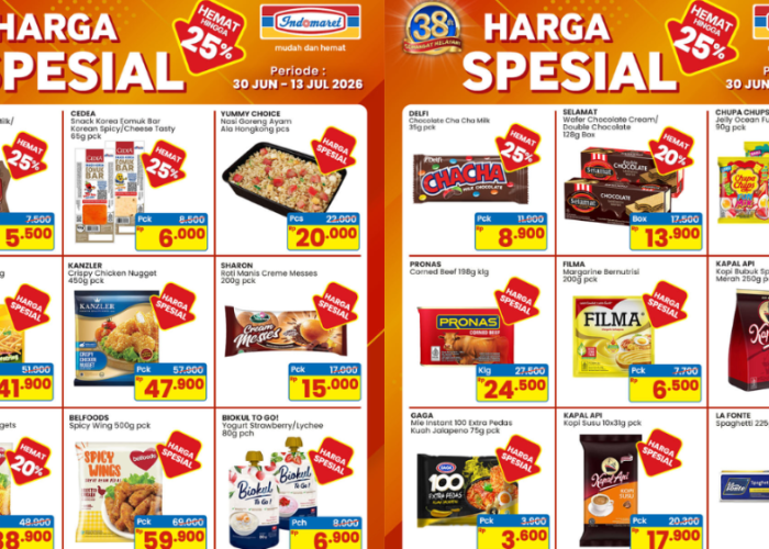 Promo Indomaret Pekan Ini 13-16 Juli 2026, Nugget Bekal Anak Sekolah Mulai Rp30 Ribuan