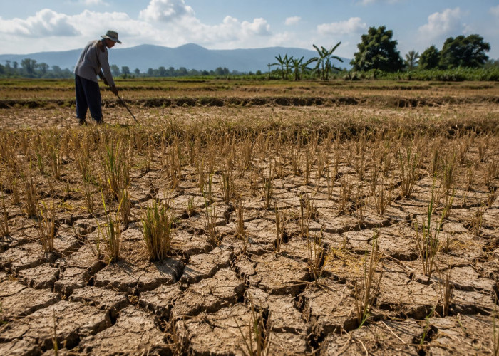 Dampak Kemarau di Bogor, Kekeringan Ancam Petani Gagal Panen