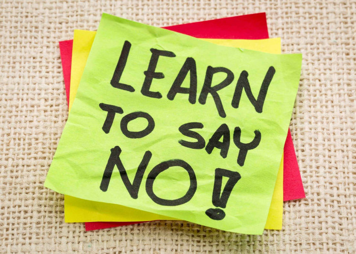 Seni Berkata Tidak: Menjaga 