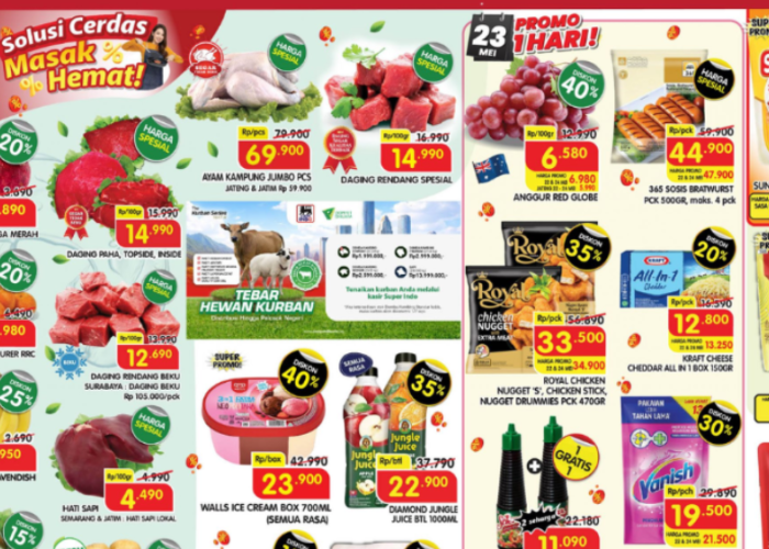 Katalog Promo JSM Superindo Minggu Ini 22-24 Mei 2026, Beli ABC Kecap Buat Masak Daging Hany Rp16 Ribuan