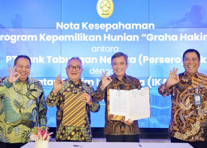 Gandeng IKAHI, BTN Sediakan Fasilitas Kredit Perumahan Untuk Para Hakim