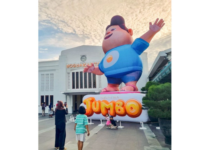 'Jumbo' Hadir di Stasiun Yogyakarta, Sambut Libur Anak Sekolah Jadi Lebih Unik dan Berkesan