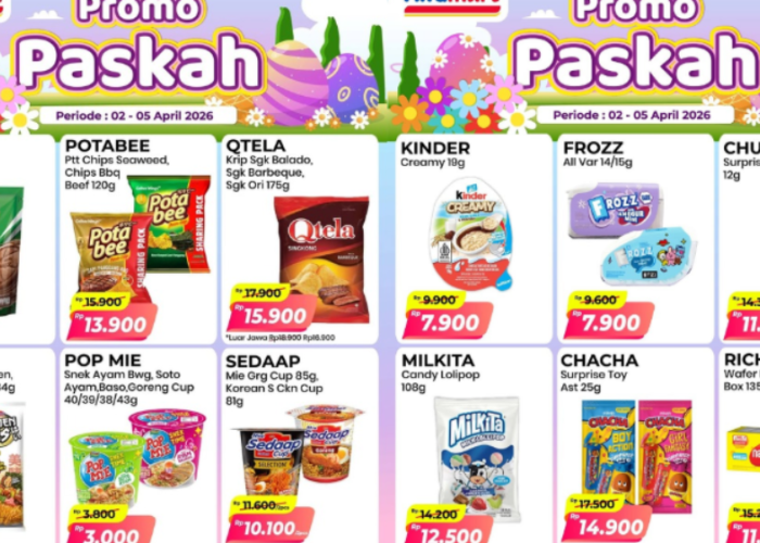 Promo JSM Alfamart 3-5 April 2026, Susu UHT Diamond Rp21 Ribuan