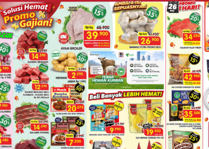 Katalog Promo Superindo Spesial Idul Adha 25-28 Mei 2026, Beli Bumbu Rendang Mulai Rp7 Ribuan
