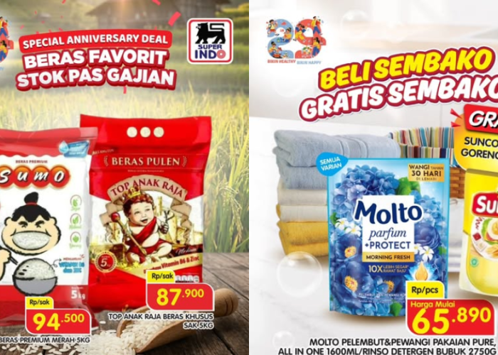 Katalog Promo JSM Superindo Terbaru 31 Juli-2 Agustus 2026, Diskon Minyak Goreng Rp39 Ribuan