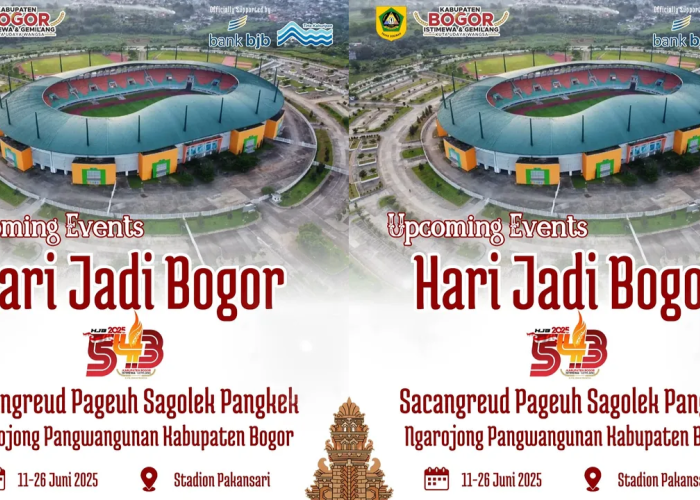 15 Daftar Event Hari Jadi Bogor ke-543, Ada Bazaar Gratis hingga Festival Seru!