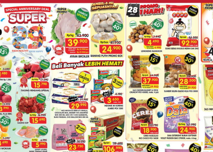 Katalog Promo JSM Superindo Terbaru 3-5 Juli 2026, Attack JAZ 1 Rp14.900