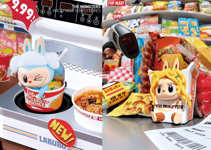Pecinta Boneka Labubu Cek, Ada Koleksi Terbaru 2025 Tema Makanan Minimarket yang Menggemaskan