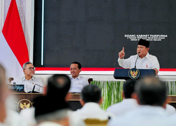 Prabowo Puji Mentan Amran, Garap Lahan Pangan Tanpa Buka Hutan